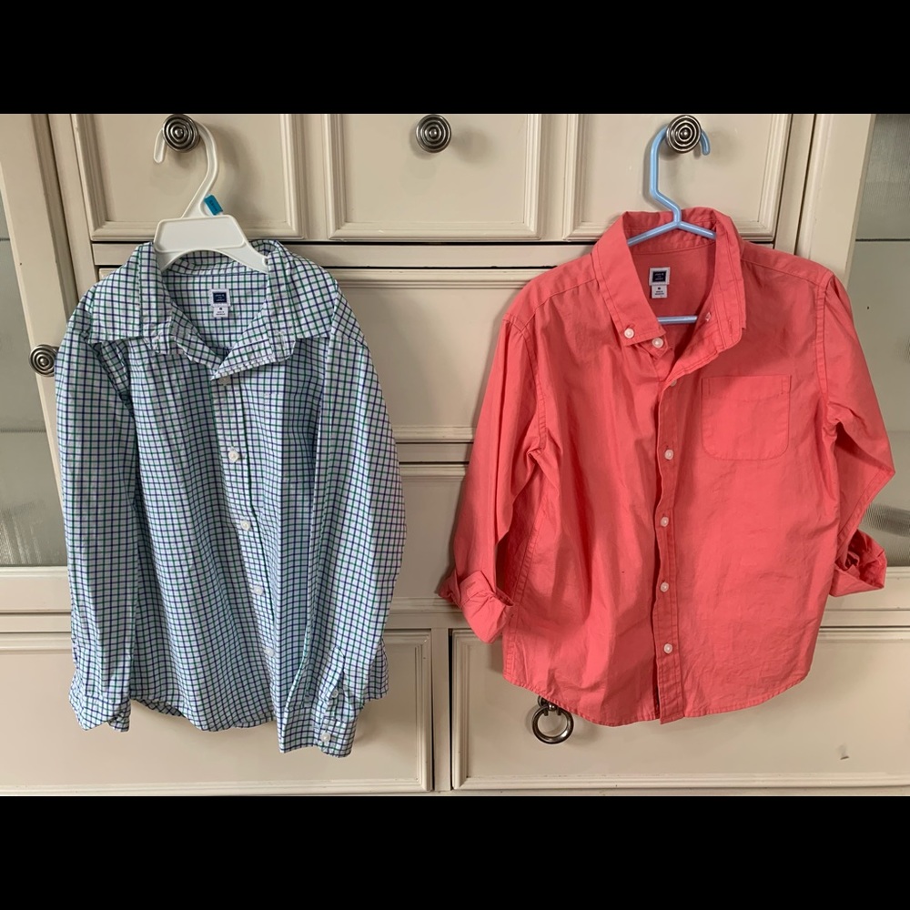 Janie and Jack button down shirts